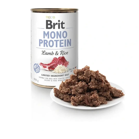 Brit Care Mono Protein Agneau et Riz 6 x 400 g