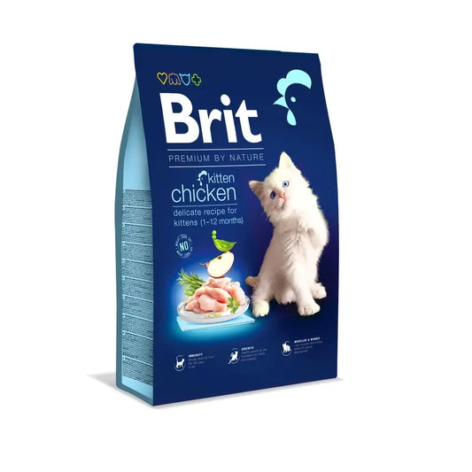 Brit Premium By Nature Cat Kitten au poulet 8 kg