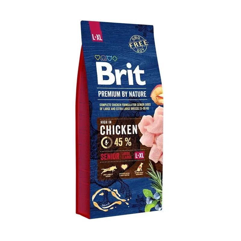 Brit Premium Dog Nature Senior Grand/Très grand format 15 kilos