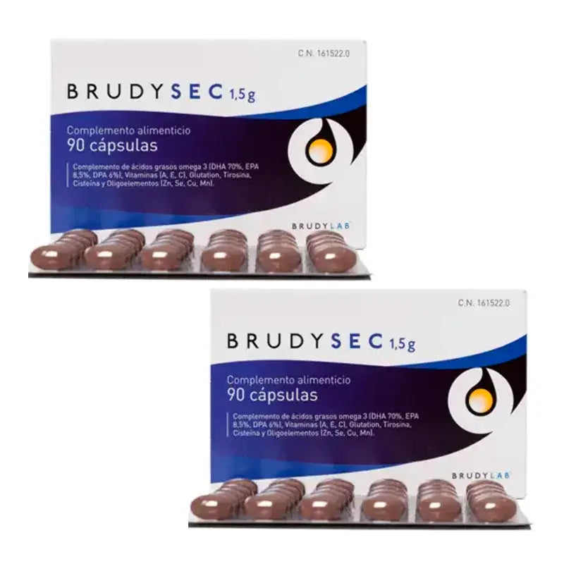 Brudy Sec 1,5 g, Pack 2 x 90 Capsules