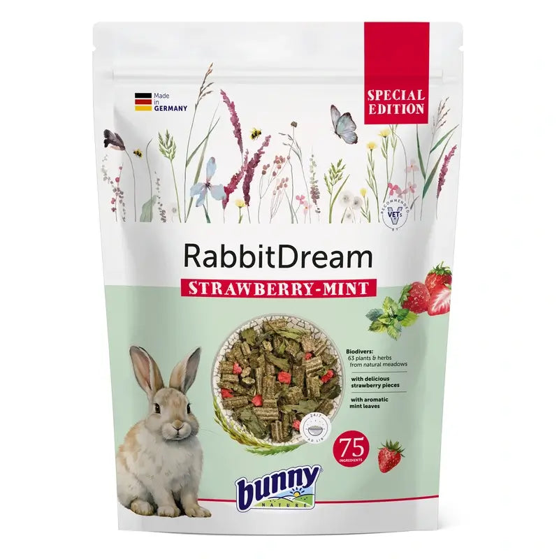 Bunny Rabbit Dream Food Special Edition Strawberry-Mint 1,5Kg