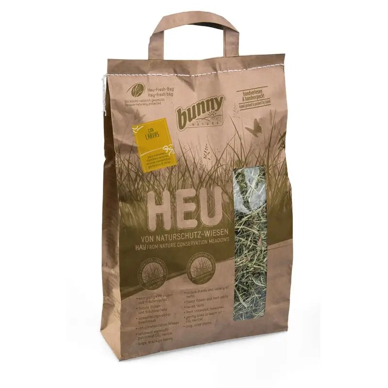 Bunny Hay Natural Meadows Larvae 250Gr