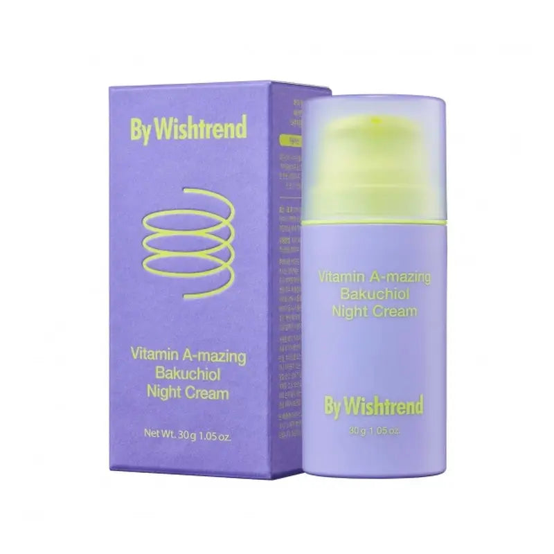 By Wishtrend Vitamin A-Mazing Bakuchiol Night Cream , 30 gr