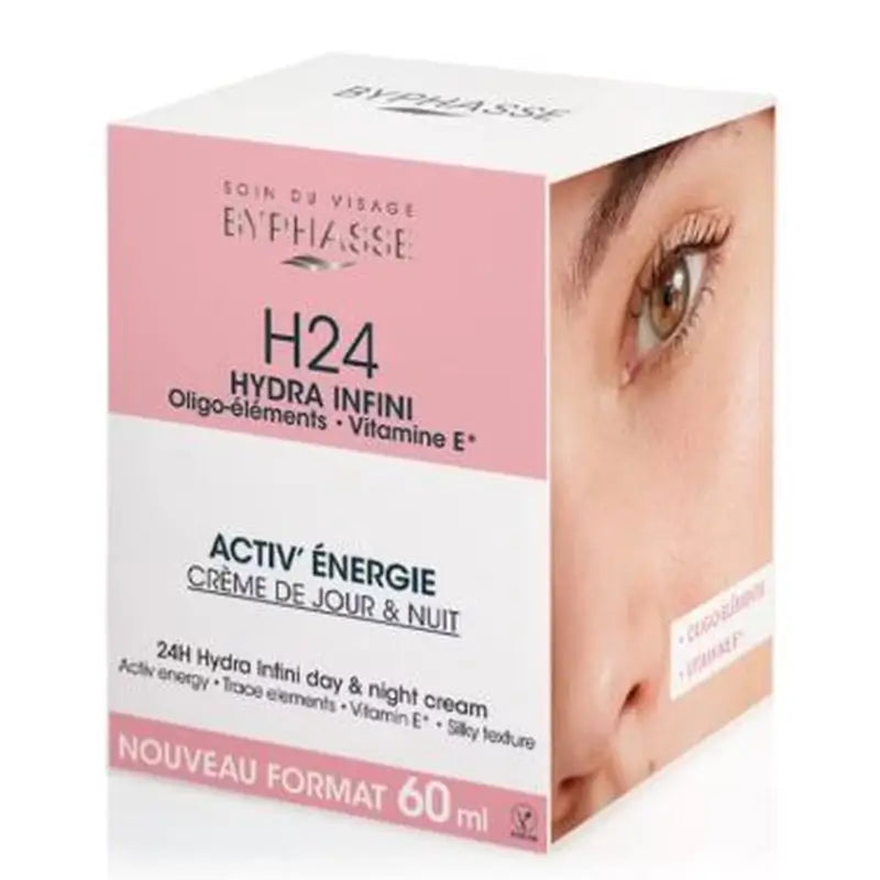 Byphasse Crème visage Hydra Infini 24 H Jour & Nuit, 60 ml