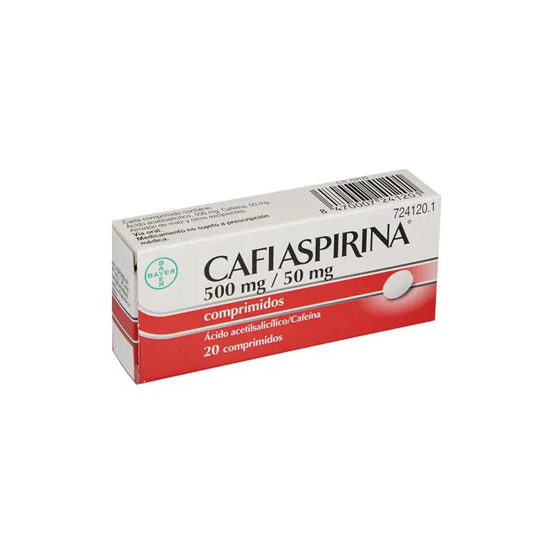 Cafiaspirin 20 tablets