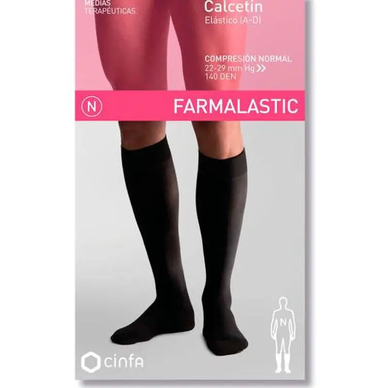 Farmalastic Socks Black Size M