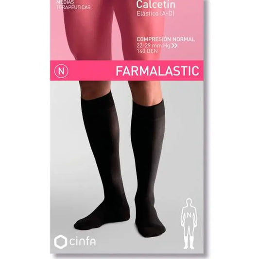 Farmalastic Socks Black Size M
