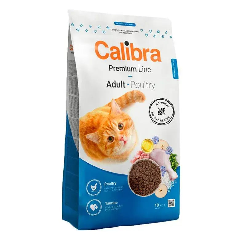 Calibra Calibra Cat Premium Adulte Viande de volaille 10 kg