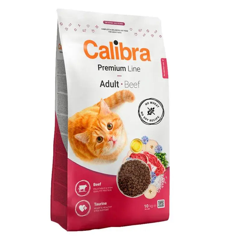 Calibra Calibra Cat Premium Adulte Viande de bœuf 10 kg