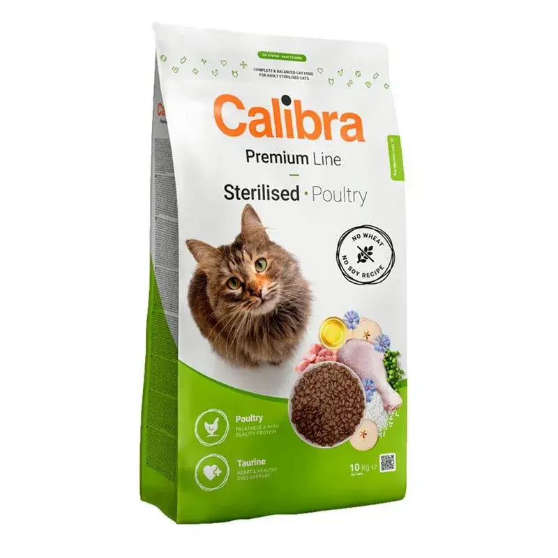 Calibra Calibra Cat Premium Stérilisé à la viande de volaille 10 kg