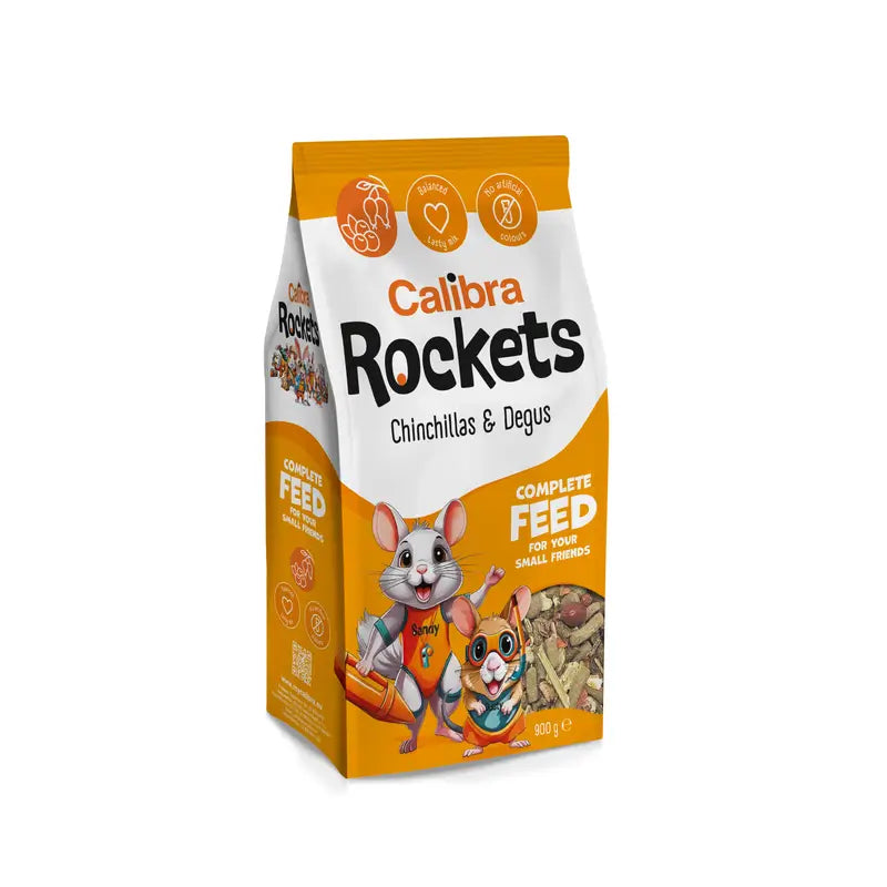 Calibra Calibra Rockets Chinchillas et Dégus 900 g