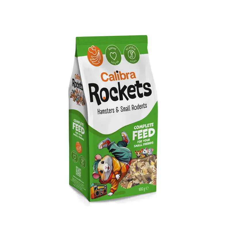 Calibra Calibra Rockets pour hamsters et petits rongeurs 900 g