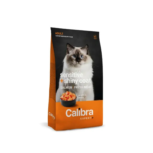 Calibra Cat Expert+ Adultes Poils Sensibles et Brillants 6Kg