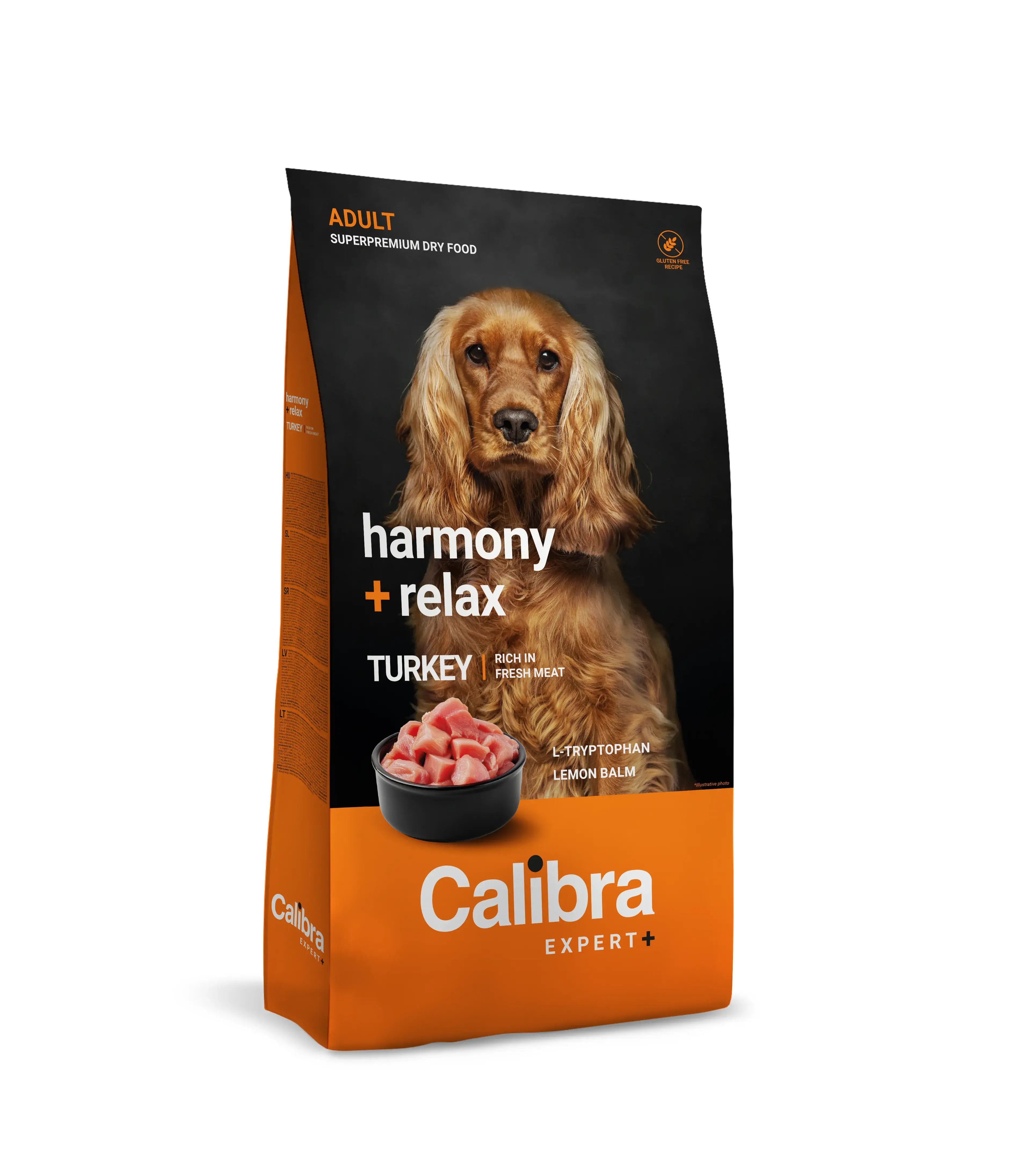 Calibra Dog Expert+ Aliment Adulte Harmony & Relax 2Kg