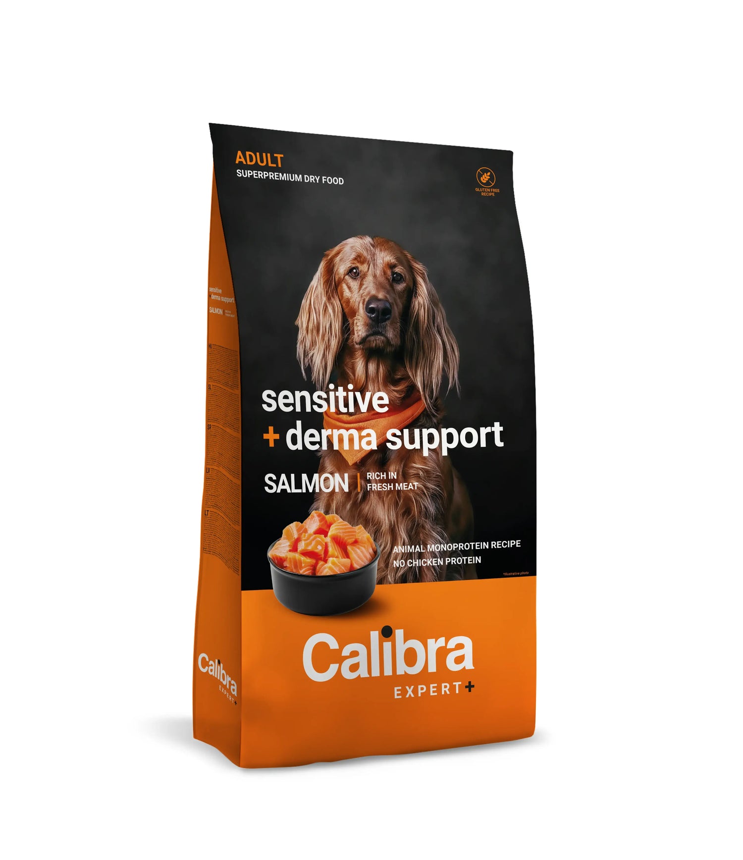 Calibra Dog Expert+ Adultes Sensitive & Derma Supp. 12Kg