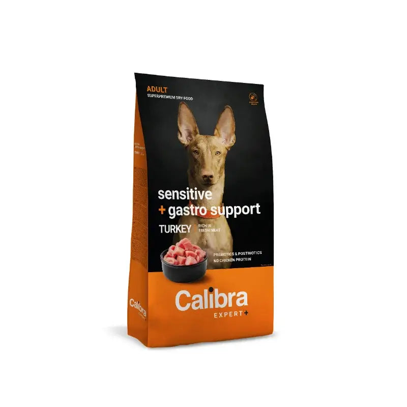 Calibra Dog Expert+ Adultes Sensibles & Gastro Supp. 12Kg