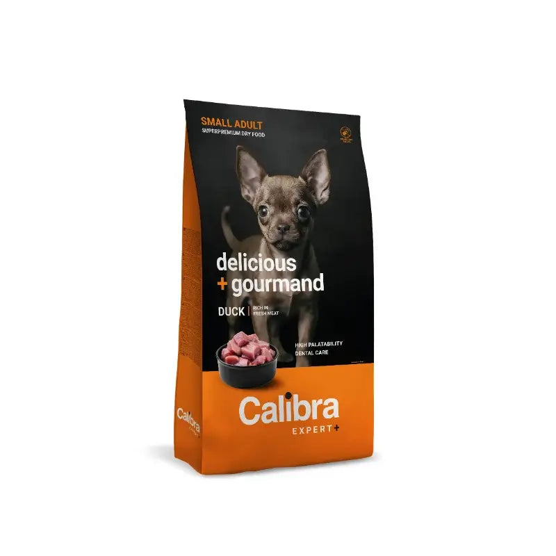 Calibra Dog Expert+ Adult Small Delicious & Gourm. Nourriture 1.5Kg