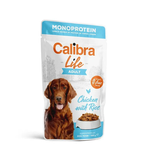 Calibra Dog Life Pouch Adult Chicken, 10x150g