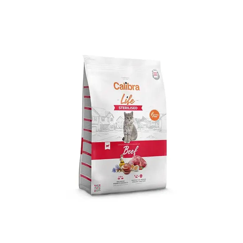 Calibra Cats Life Sterilised Beef 6Kg