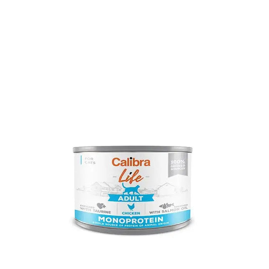 Calibra Cats Life Adult Chicken Tin 6X200Gr