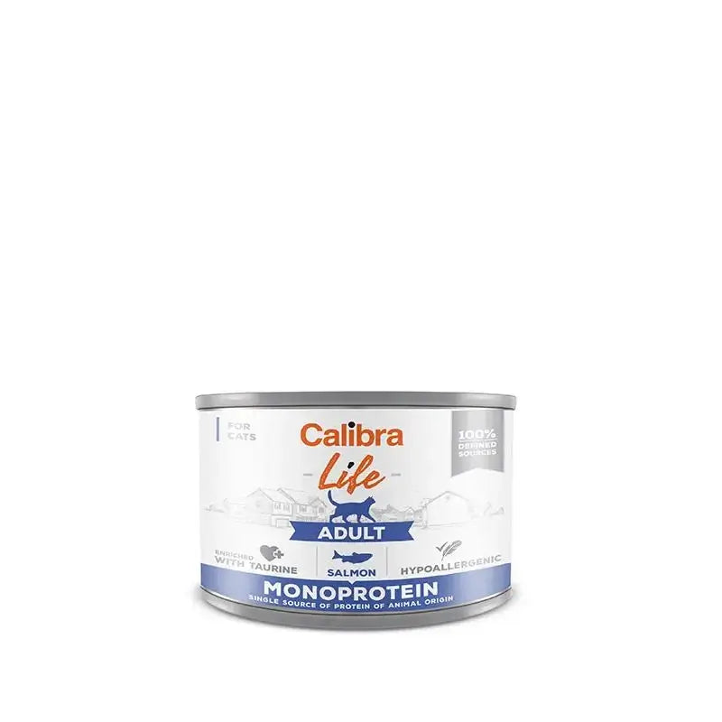 Calibra Cats Life Adult Can Salmon 6X200Gr