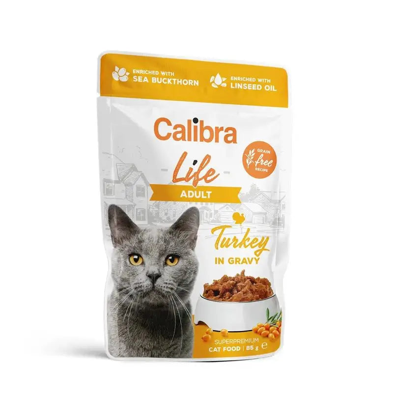 Calibra Cats Life Pouch Adult Turkey In Sauce 28X85Gr