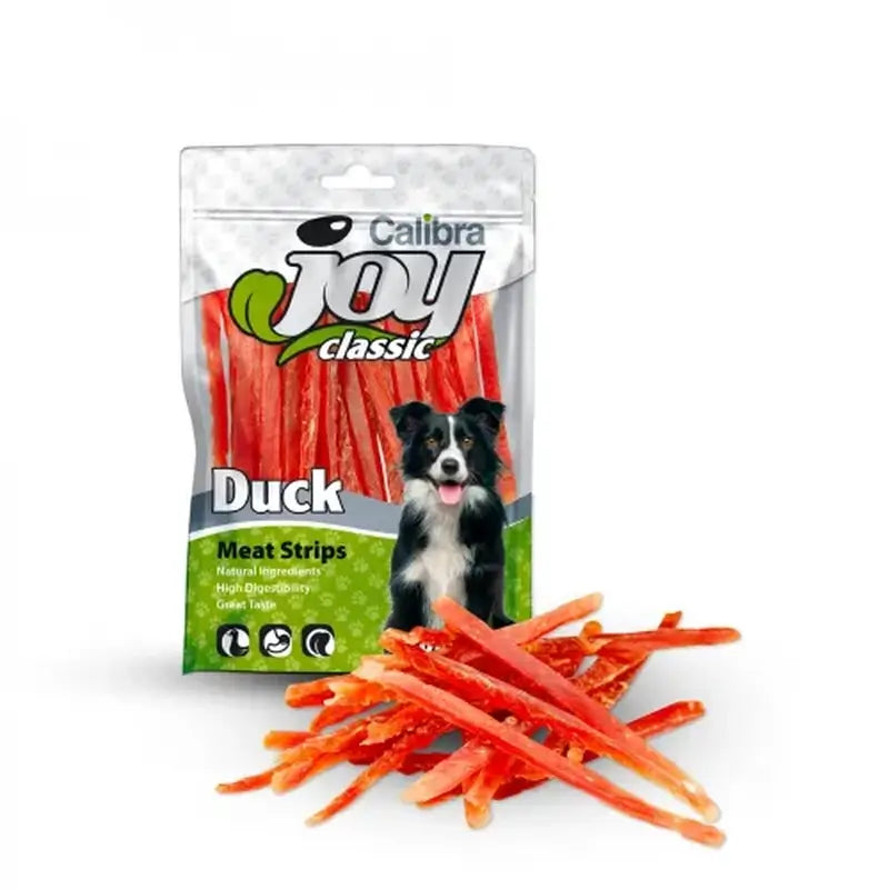 Calibra Joy Dog Classic Strips Duck, 80 grams