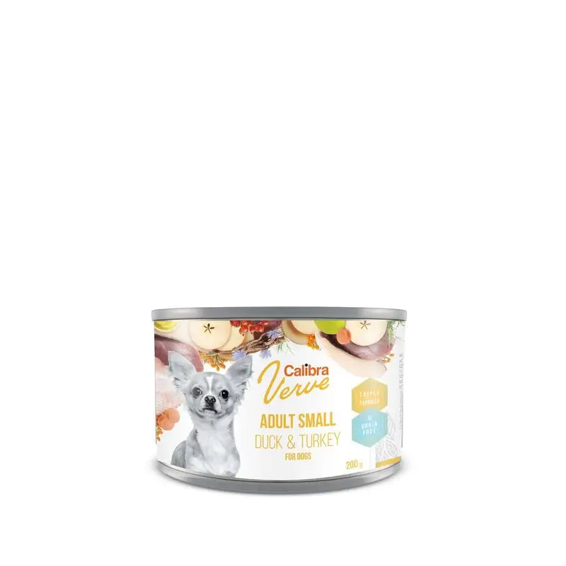 Calibra Dogs Gf Verve Adult Small Duck & Turkey Box 6X200Gr