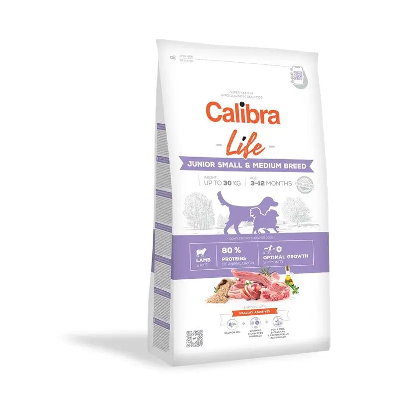 Calibra Dogs Life Junior Small&Medium Breed Lamb 2,5Kg