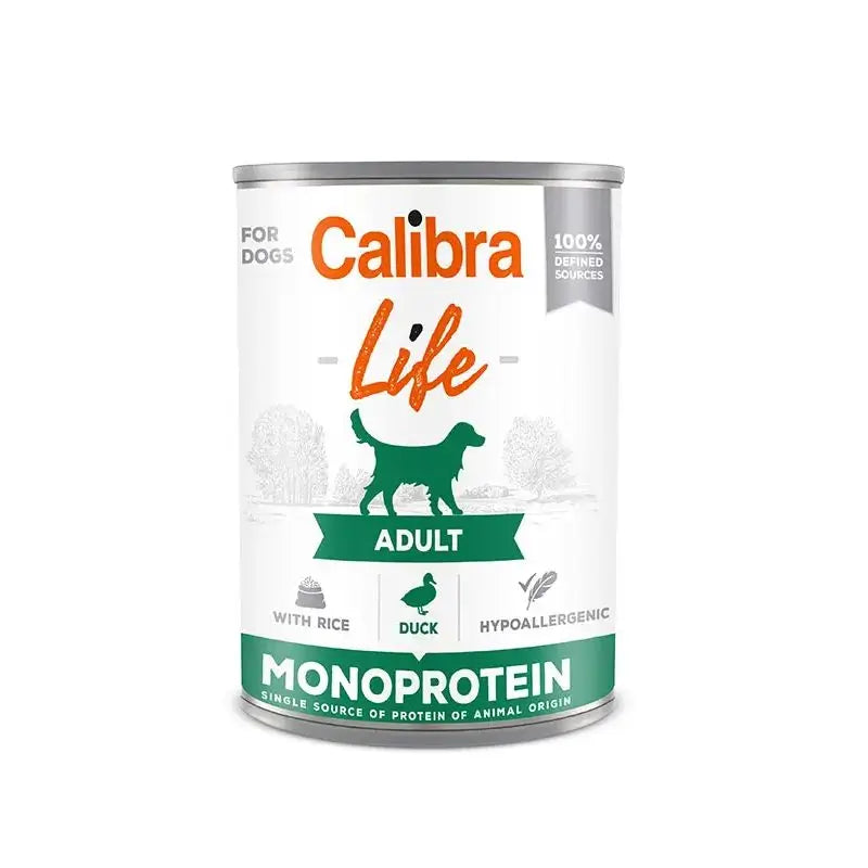 Calibra Dogs Life Adult Canned Duck & Rice 6X400Gr