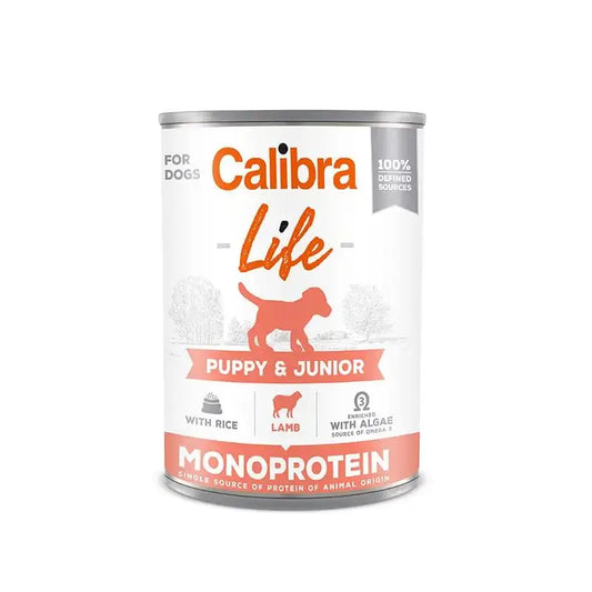 Calibra Dogs Life Can Puppy&Junior Lamb & Rice 6X400Gr