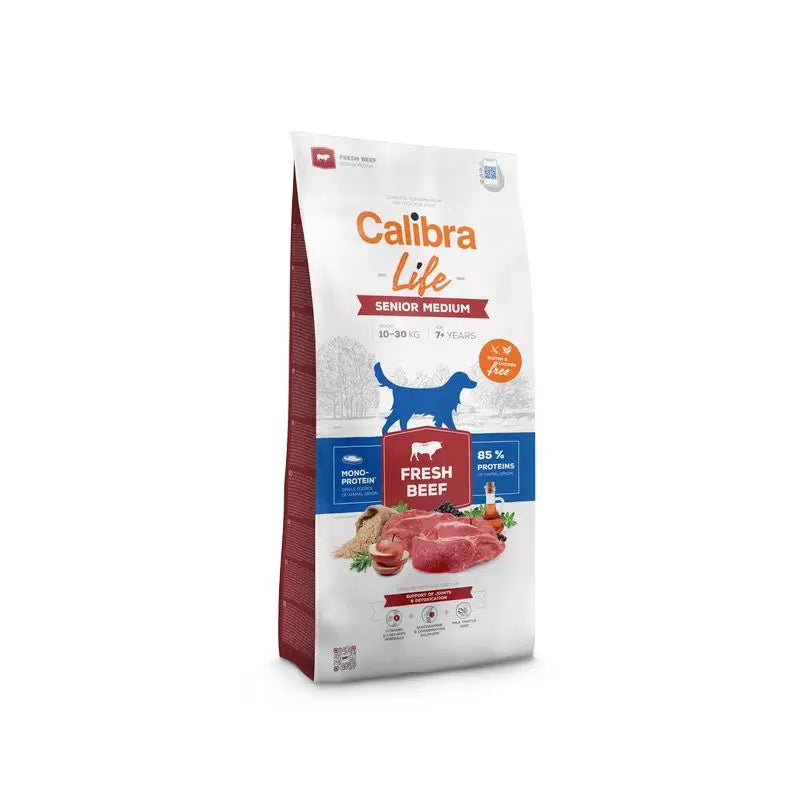 Calibra Dogs Life Senior Medium Fresh Beef 12Kg