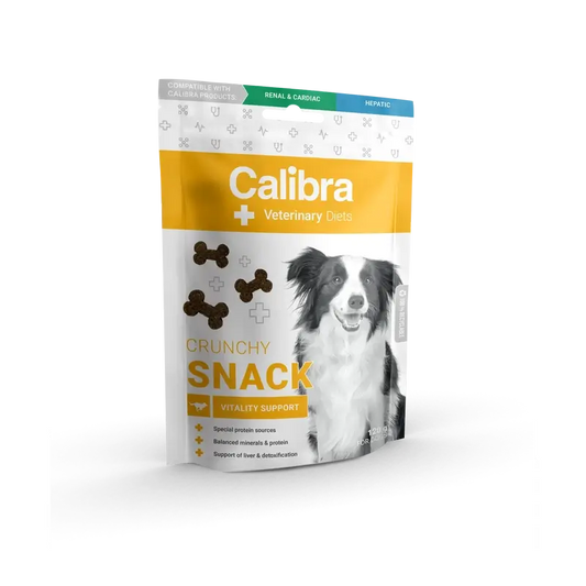 Calibra Vet Diet Dog Crunchy Snack Vitality Support 120G