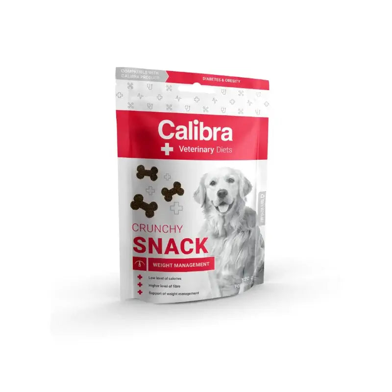 Calibra Vet Diet Dog Crunchy Snack Weight Management 120G