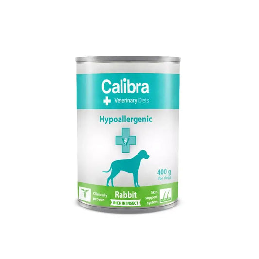 Calibra Vet Diet Dog Hypoallergenic Rabbit Insects Wet Food 6X400Gr