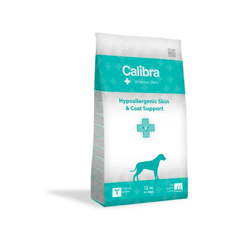 Calibra Vet Diet Dog Hypoallergenic Skin Coat Support Feed 12Kg