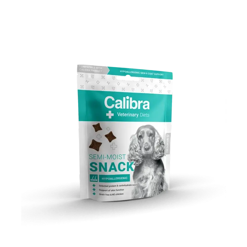 Calibra Vet Diet Dog Semi-Moist Snack Hypoallergenic 120G