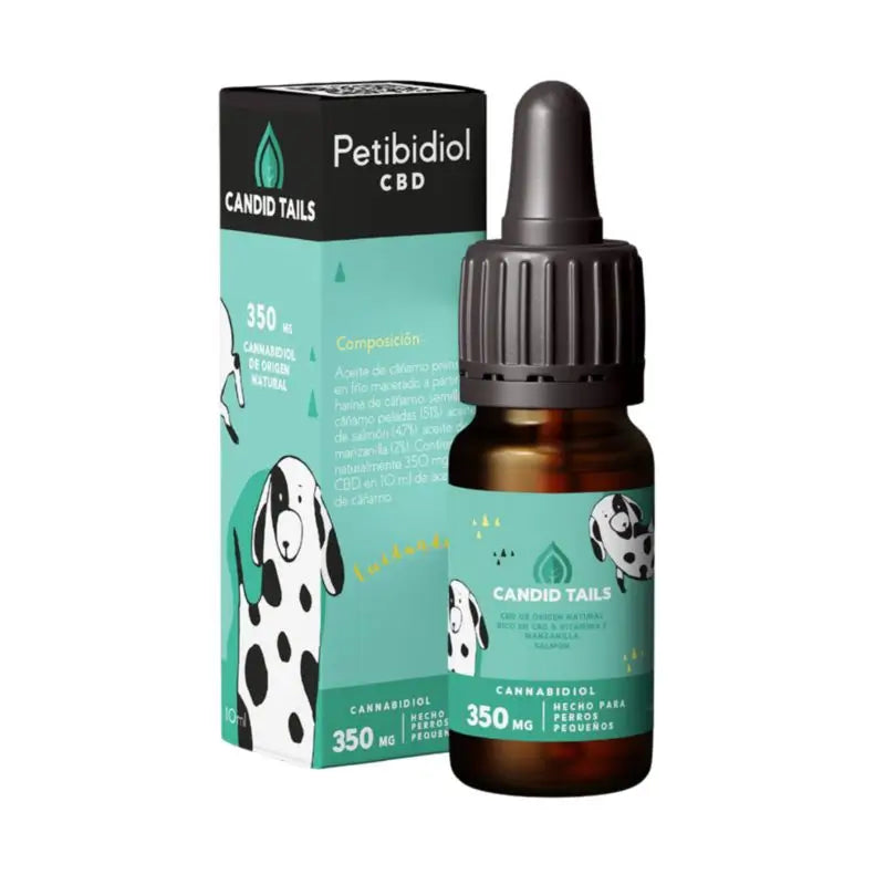 CandidTails CBD Petidibidiol CBD Oil Small Dogs 350 mg