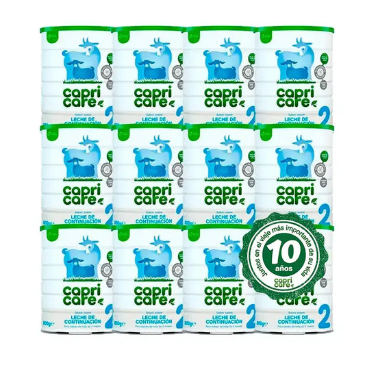 Capricare 2 Continuation Milks, 12 X 800 Gr Pack