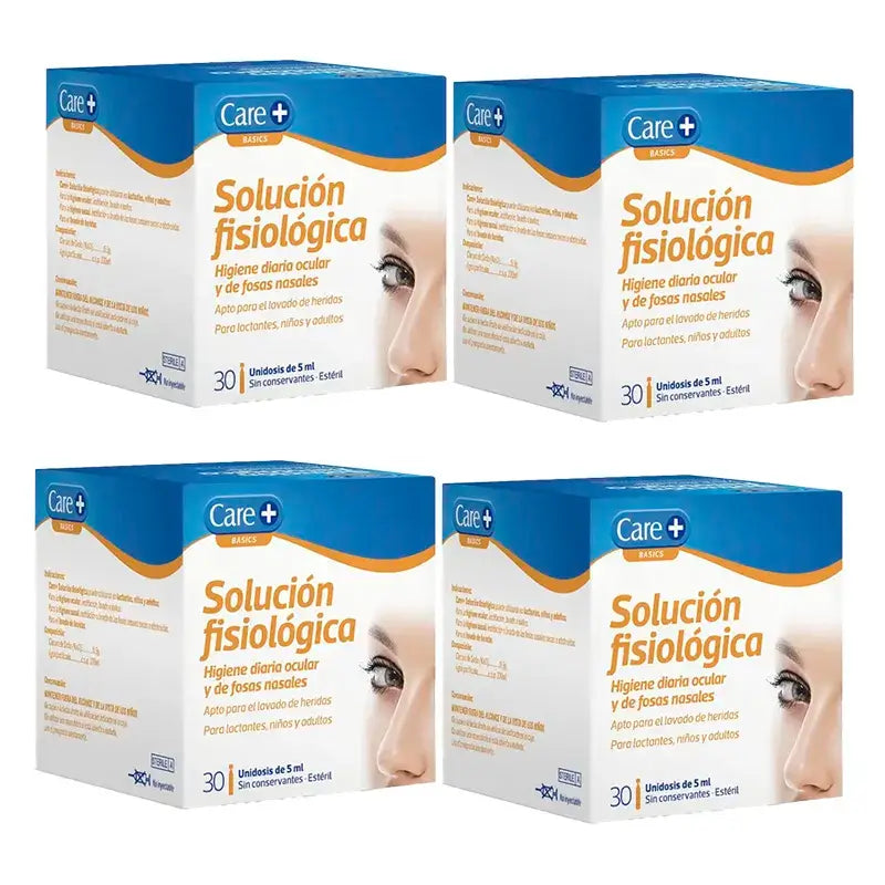 Care+ Physiological Solution 5Ml, Pack 4 x 30 Units