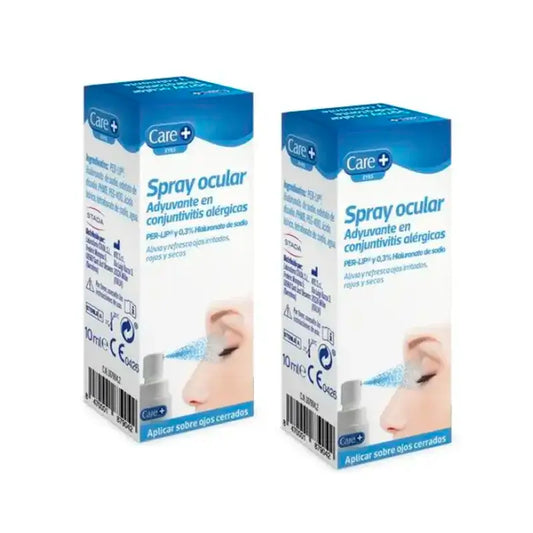 Care+ Allergic Conjunctivitis Eye Spray, Pack 2 x 10 ml