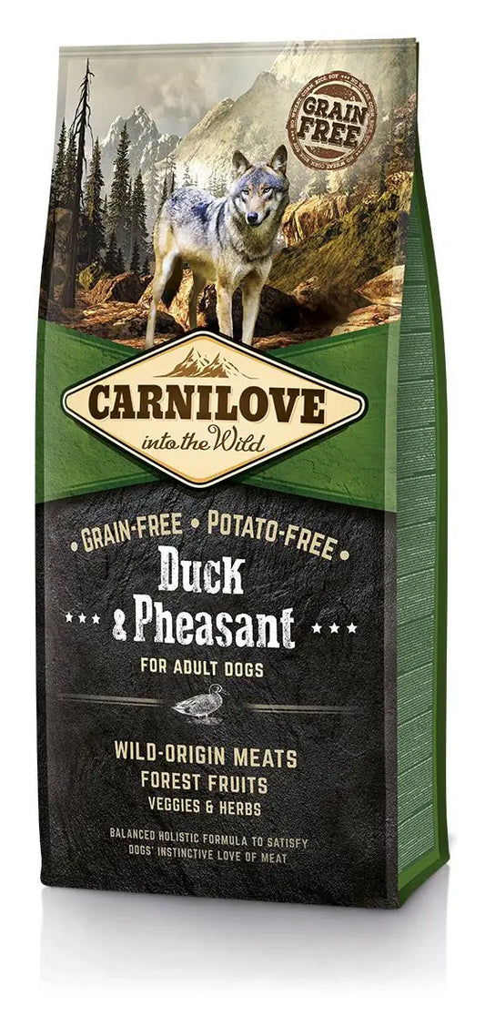 Carnilove Canine Canine Adult Duck Pheasant 12Kg dog food