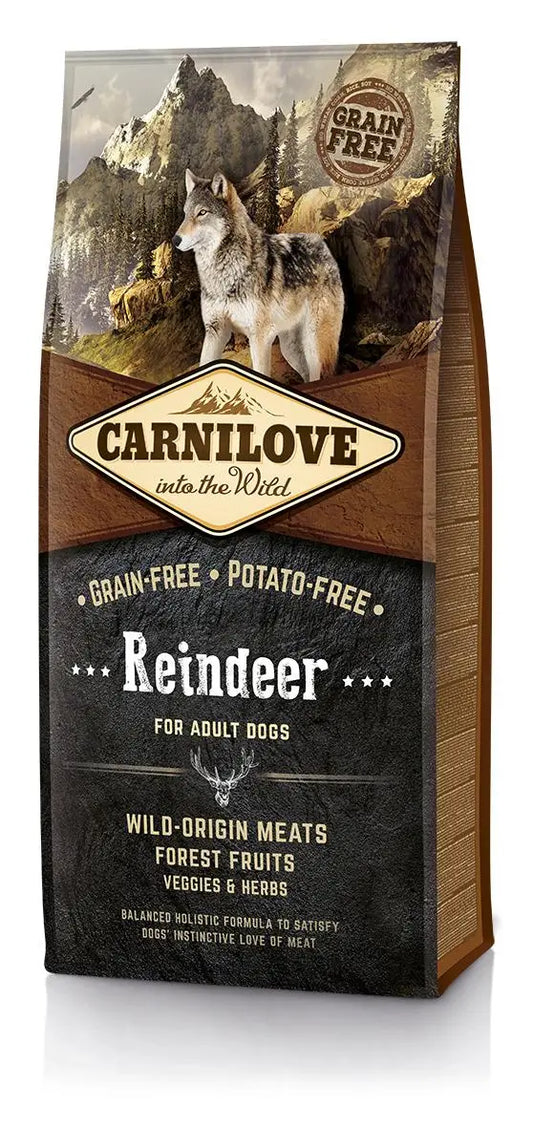 Carnilove Canine Adult Reindeer 12Kg dog food