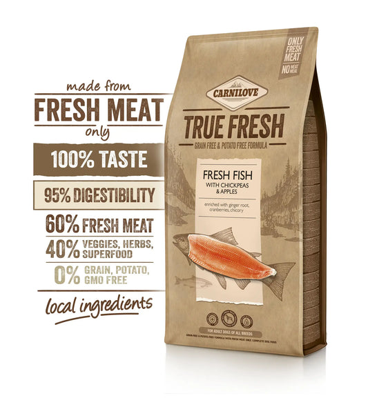 Carnilove Canine Adult True Fresh Fish 11,4Kg, dog food
