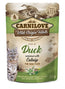 Carnilove Cat Pouch Duck 24X85Gr, wet food for cats