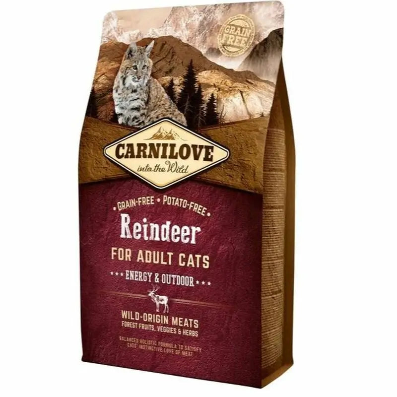 Carnilove Feline Feline Adult Reno Energy Outdoor 2Kg cat food