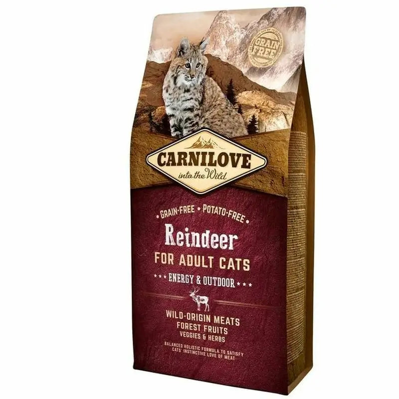 Carnilove Feline Feline Adult Reno Energy Outdoor 6Kg cat food