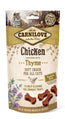 Carnilove Feline Snack Semi Moist Snack Chicken Thyme Box 12X50G, snack for cats