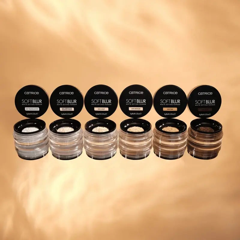Catrice Poudre de réglage matifiante Soft Blur 001 , 8 gr