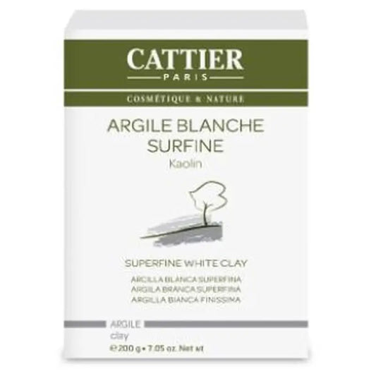 Cattier Superfine White Clay 200Gr.